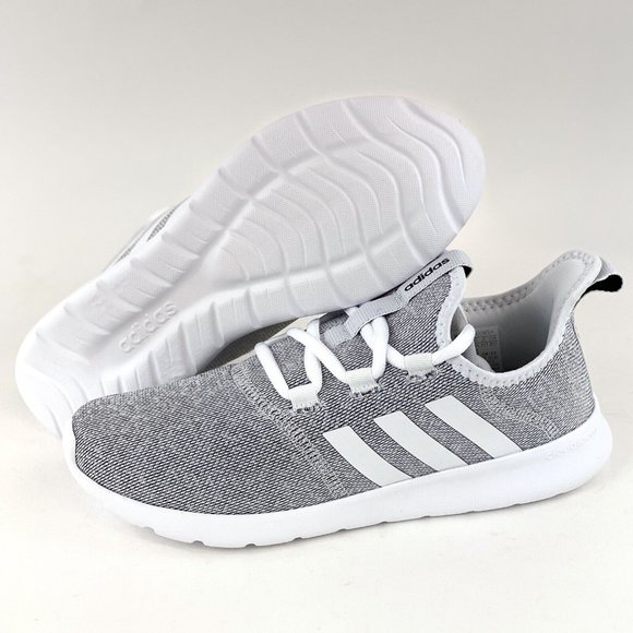 Adidas Cloudfoam Pure 2.0 Gray White Women's Sneakers Shoes Running H04756 - Picture 3 of 12